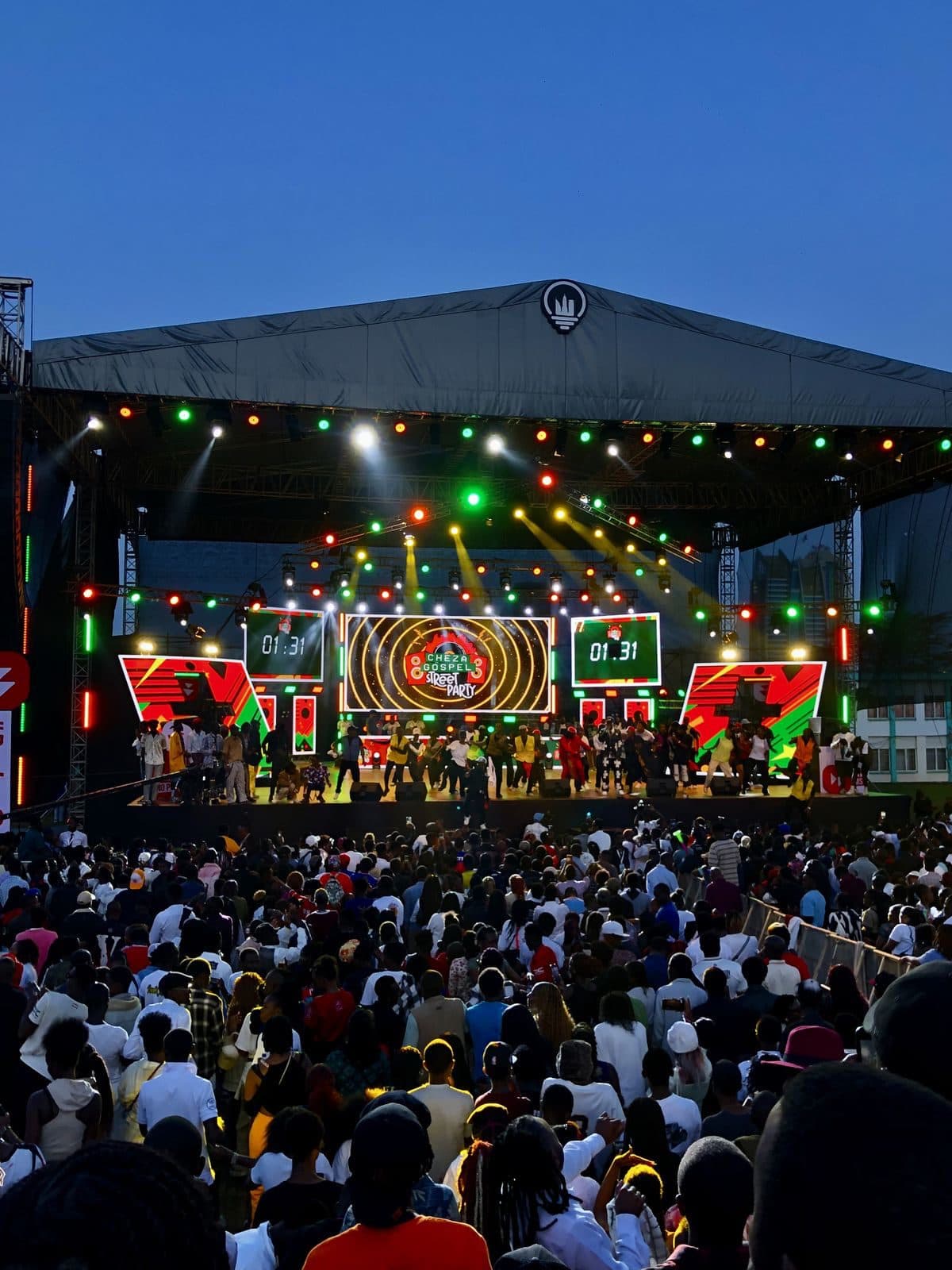 Concert LED screens