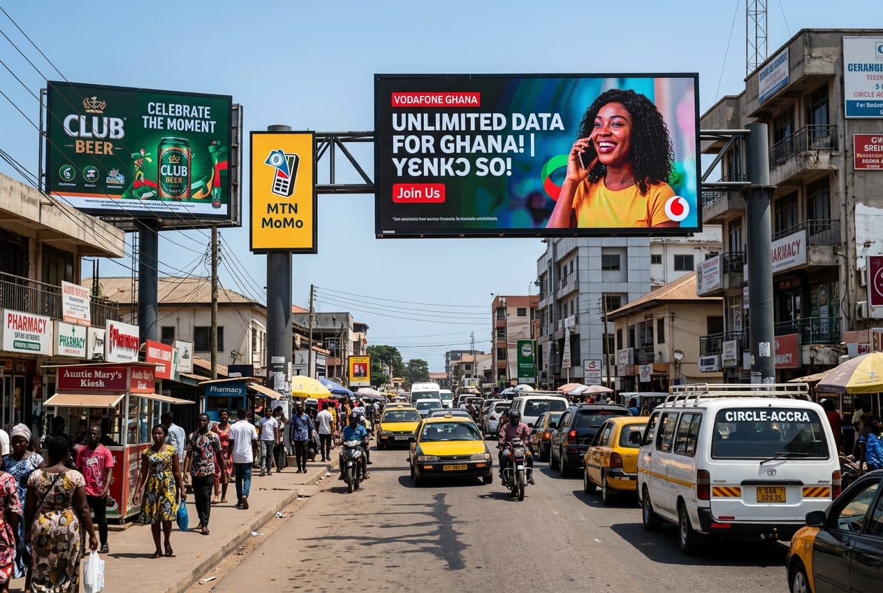 Street-side billboards